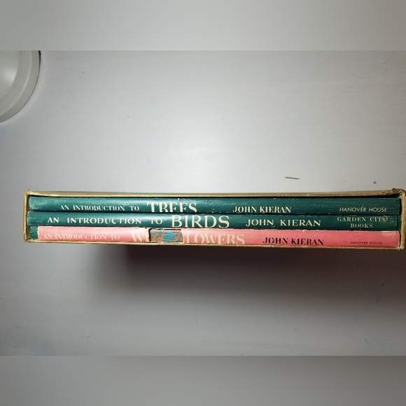 Rare 3 book set by John Kieran. An Intro to Nature. Birds, Wildflowers, Trees - Picture 9 of 11